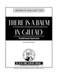 There Is a Balm in Gilead SATB choral sheet music cover